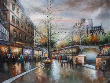 Paisajes Painting - st087B impresionismo escenas de París